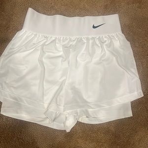 nike white tennis skirt
